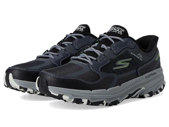 SKECHERS Skechers Hands Free Slip-ins: Go Run Trail Altitude 2.0 Grey) Men's Shoes Product Image