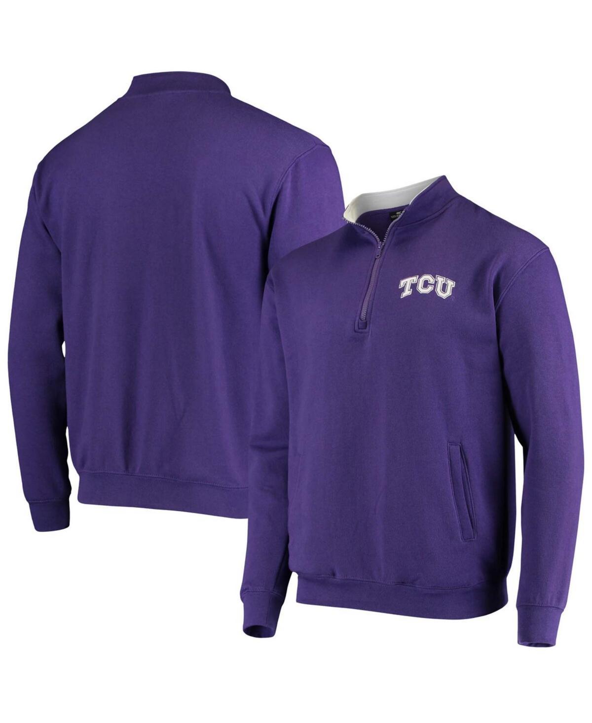 Mens Colosseum TCU Horned Frogs Tortugas Logo Quarter-Zip Jacket Product Image