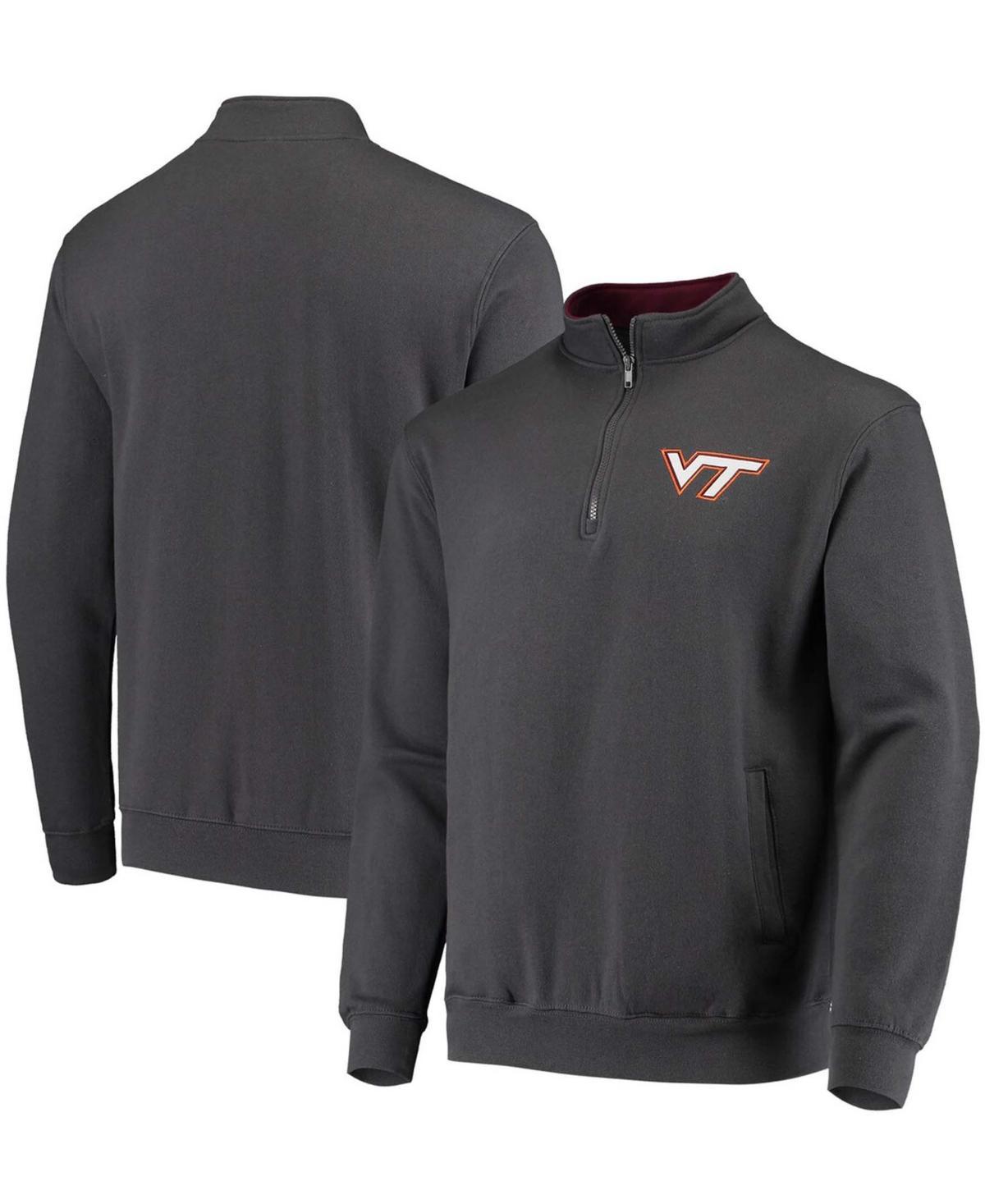 Colosseum Mens Virginia Tech Hokies Tortugas Logo Quarter-Zip Jacket Product Image