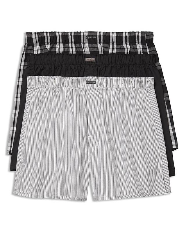 Mens Calvin Klein 3-pack Cotton Classics Knit Boxers Product Image