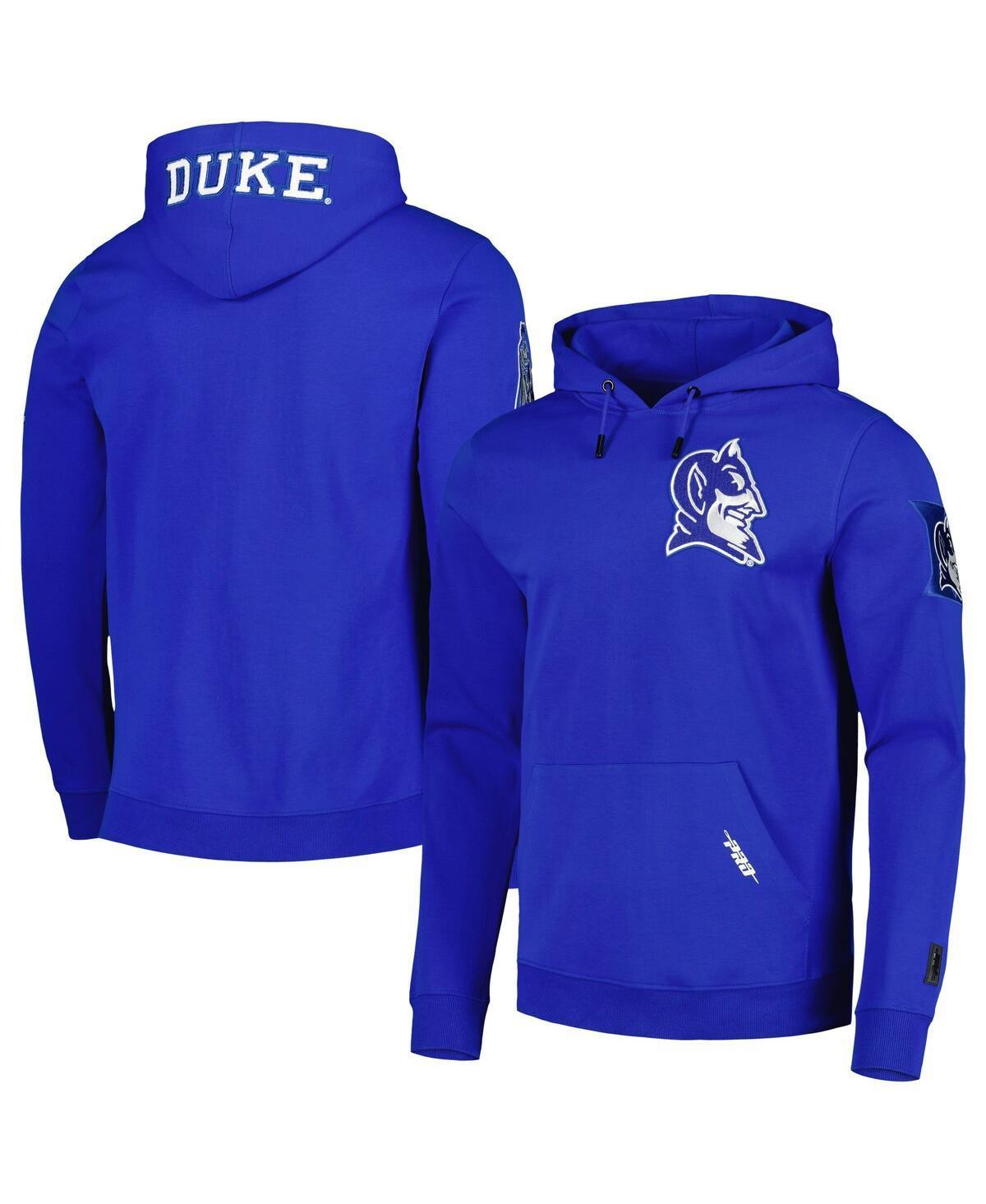 Mens Pro Standard Royal Duke Blue Devils Classic Pullover Hoodie Product Image