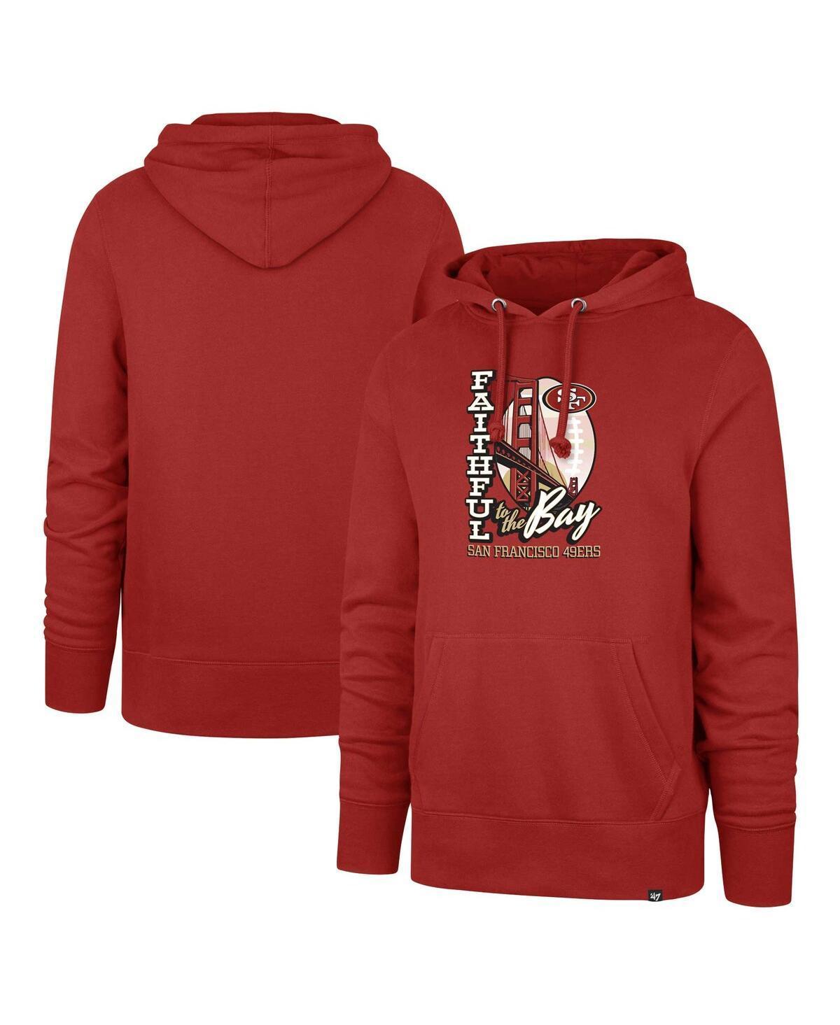 Mens 47 Scarlet San Francisco 49ers Imprint Headline Pullover Hoodie Product Image