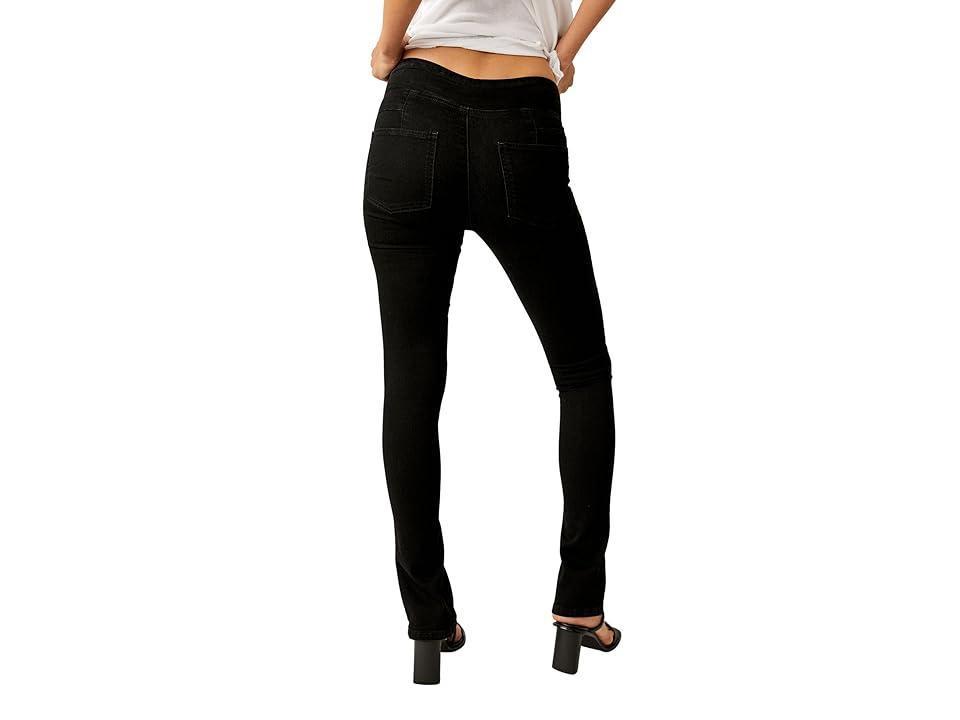 Free People Double Dutch Pull-On Slit Hem Jeans Product Image