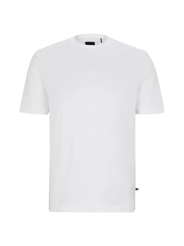 Mens Mixed-Material T-Shirt Product Image