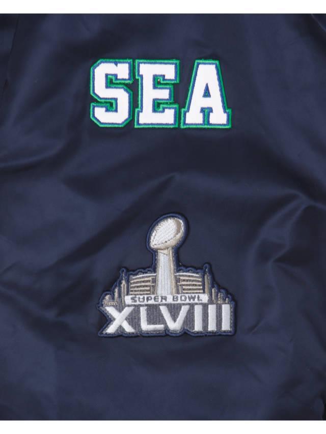 SEATTLE SEAHAWKS X ALPHA X NEW ERA MA-1 BOMBER JACKET Unisex Product Image