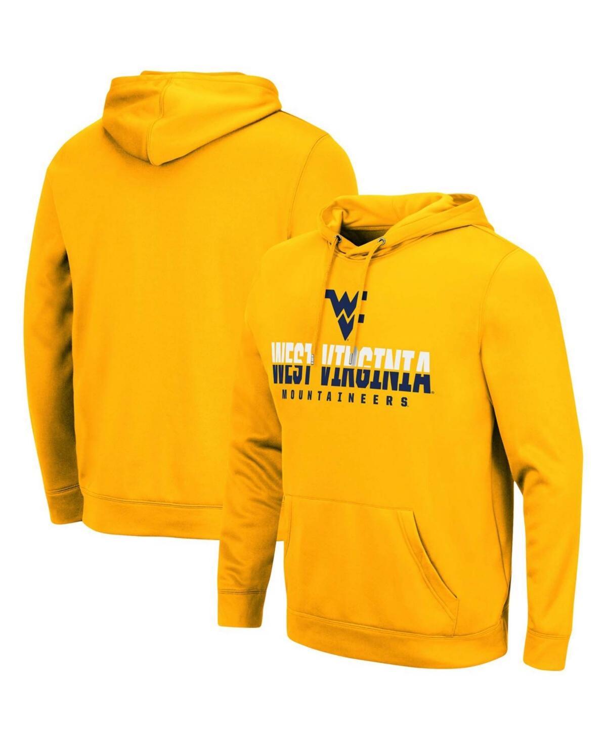 Mens Colosseum West Virginia Mountaineers Lantern Pullover Hoodie Product Image