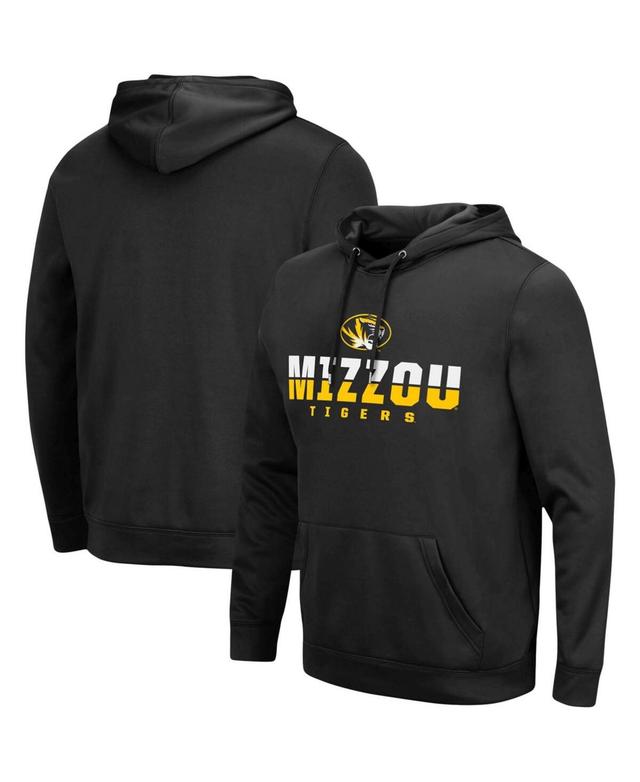 Mens Black Missouri Tigers Lantern Pullover Hoodie Product Image