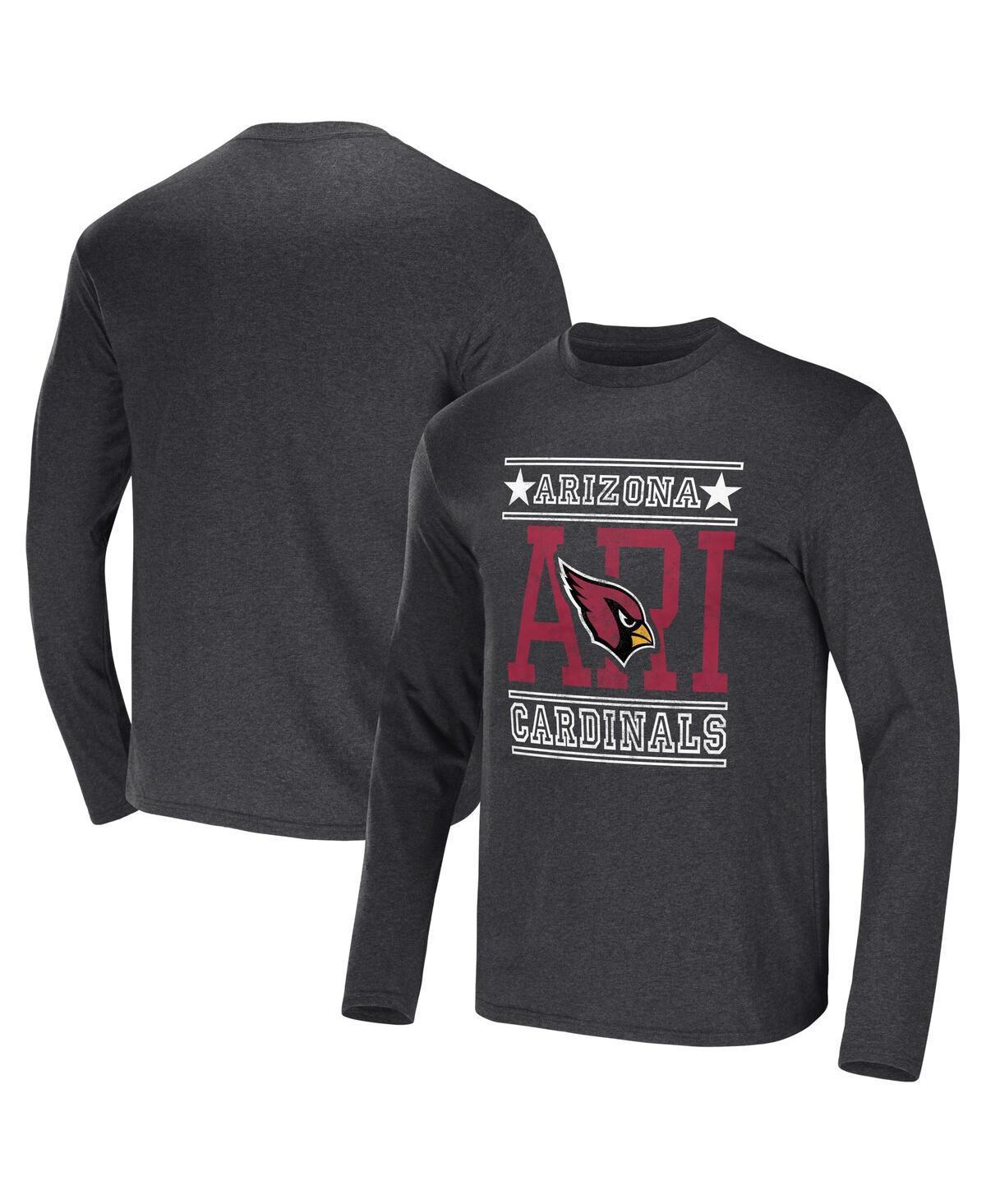 Mens Nfl x Darius Rucker Collection by Fanatics Heathered Charcoal Tampa Bay Buccaneers Long Sleeve T-shirt Product Image