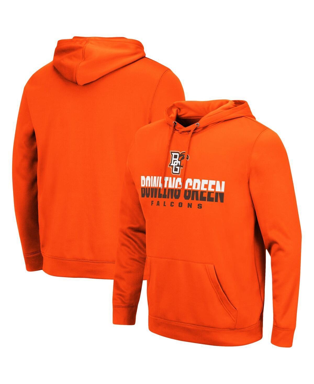 Mens Colosseum Orange Bowling Green St. Falcons Lantern Pullover Hoodie Product Image