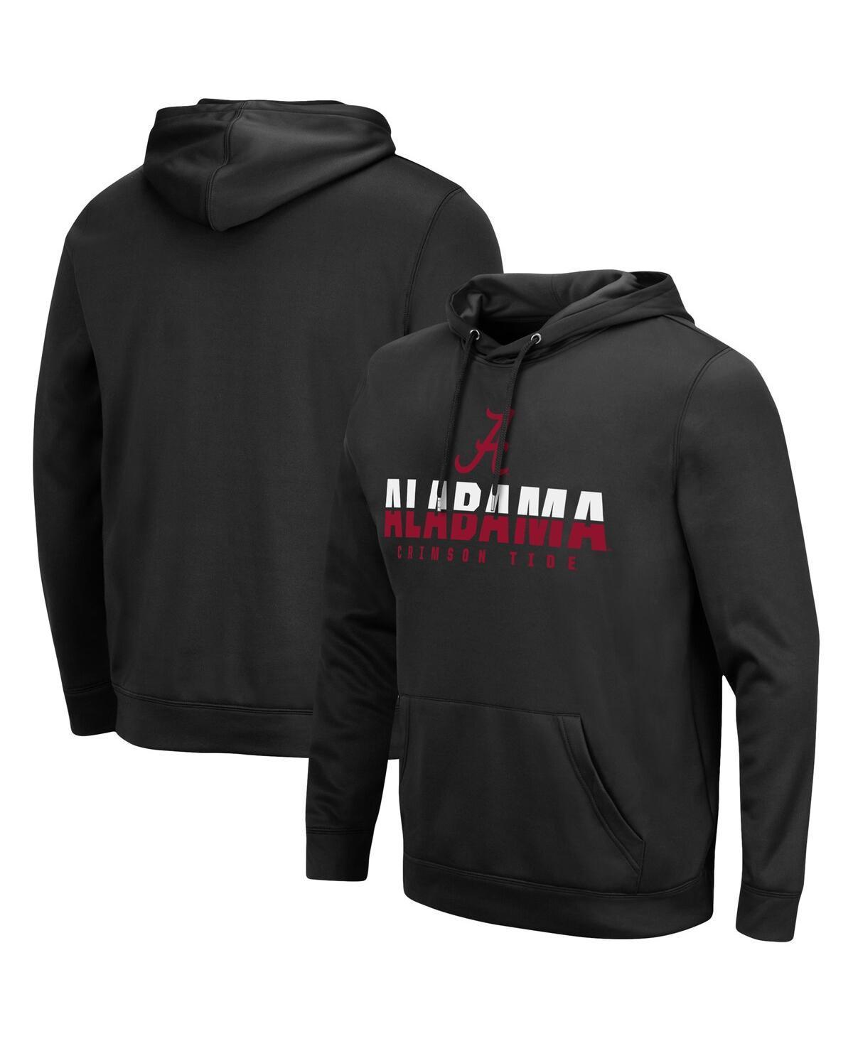 Mens Black Alabama Crimson Tide Lantern Pullover Hoodie Product Image