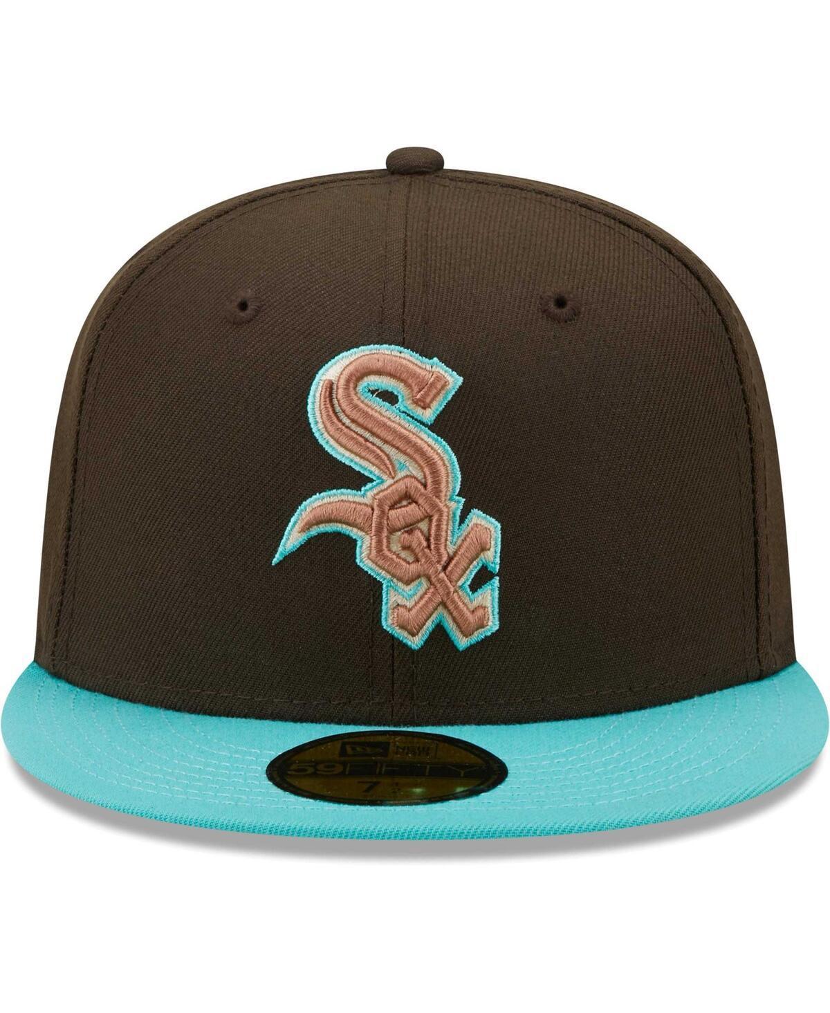 Mens New Era /Mint Chicago White Sox Walnut Mint 59FIFTY Fitted Hat Product Image