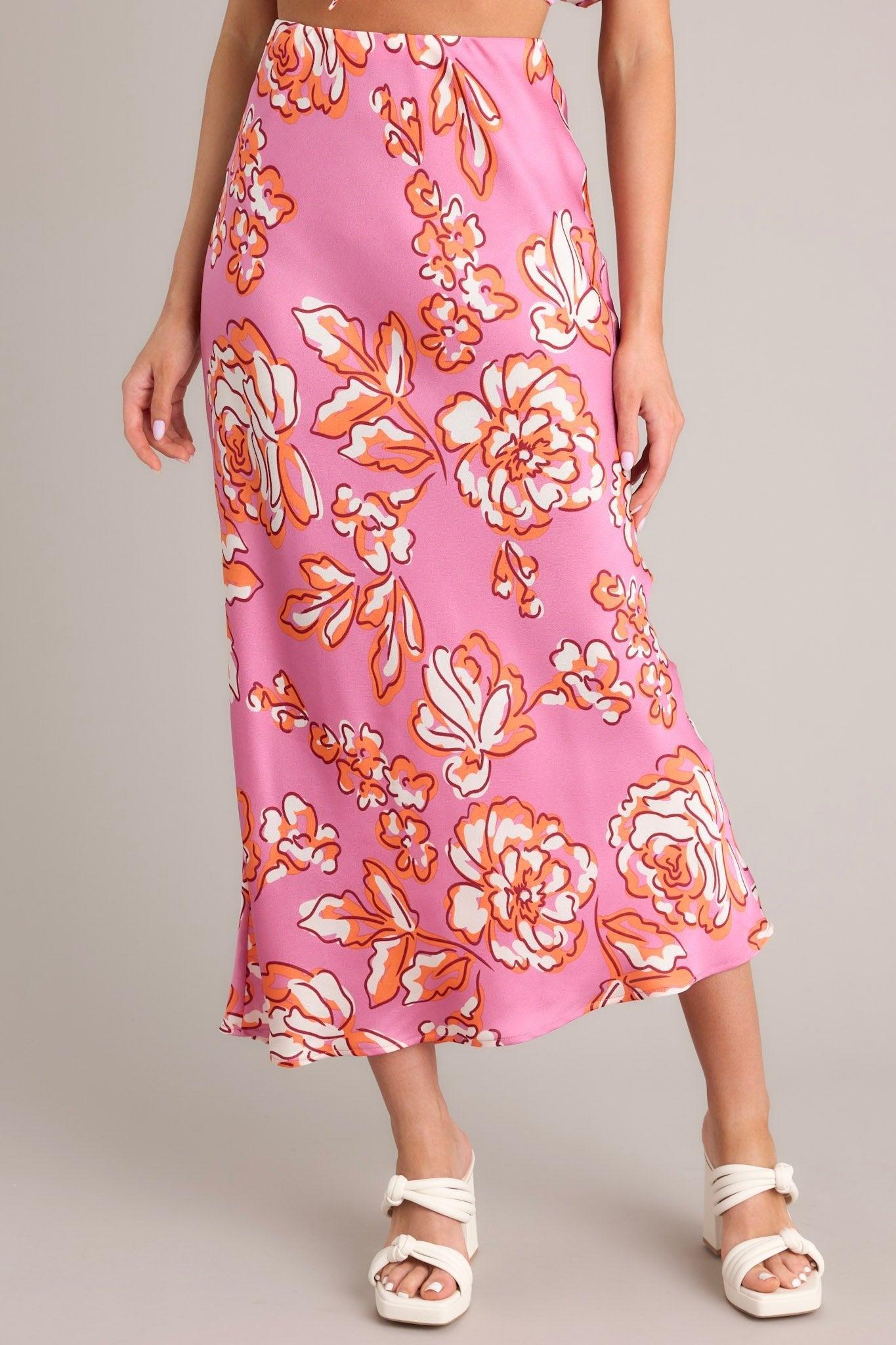 MINKPINK Mandevilla Bias Midi Skirt Product Image