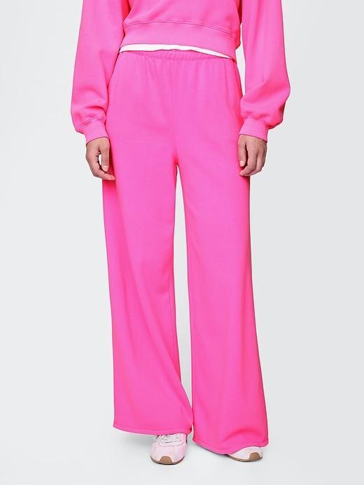 Vintage Soft Baggy Wide-Leg Sweatpants Product Image