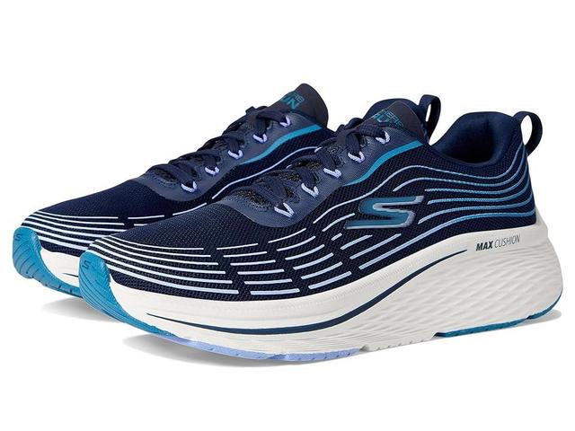 SKECHERS Max Cushioning Elite 2.0 (Navy/Teal) Women's Shoes Product Image