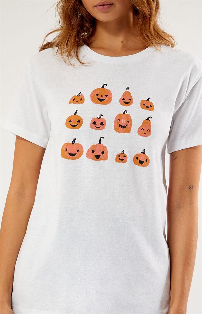 Golden Hour Women's Pumpkin Happy T-Shirt Product Image