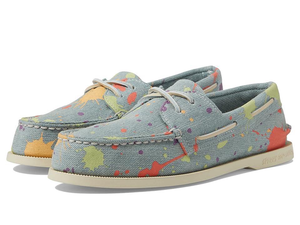 Sperry Authentic Original 2-Eye Pride Multi) Men's Shoes Product Image