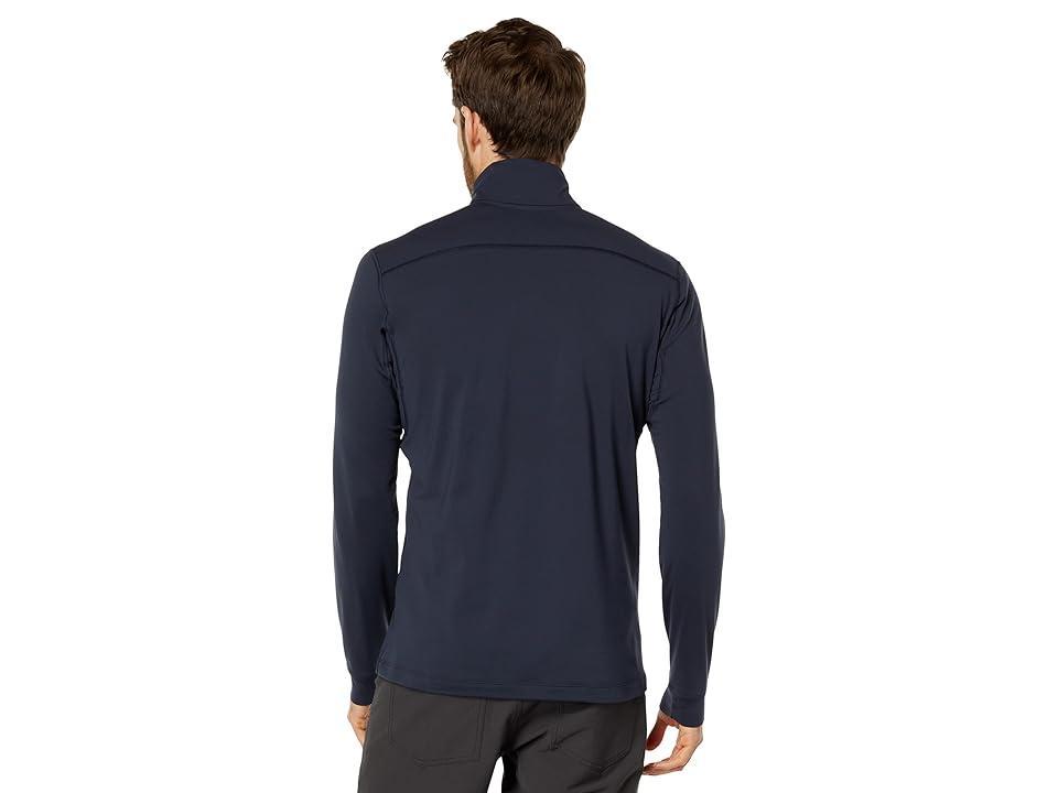 Arc'teryx Rho LT Zip Neck Sapphire) Men's Clothing Product Image