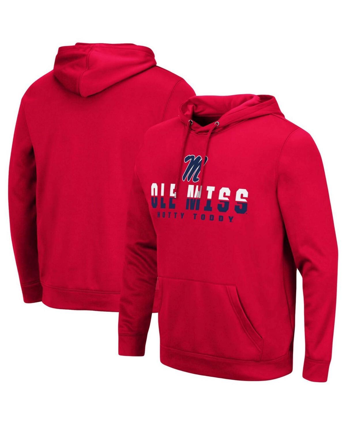 Colosseum Mens Ole Miss Rebels Lantern Pullover Hoodie Product Image