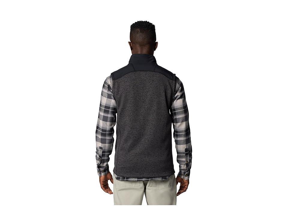 Columbia Sweater Weather Vest II (Black Heather Men's Jacket Product Image