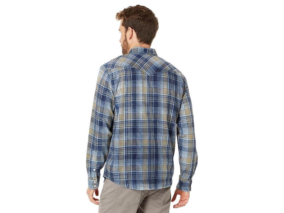 Lucky Brand Long Sleeve Plaid Western Shirt Product Image