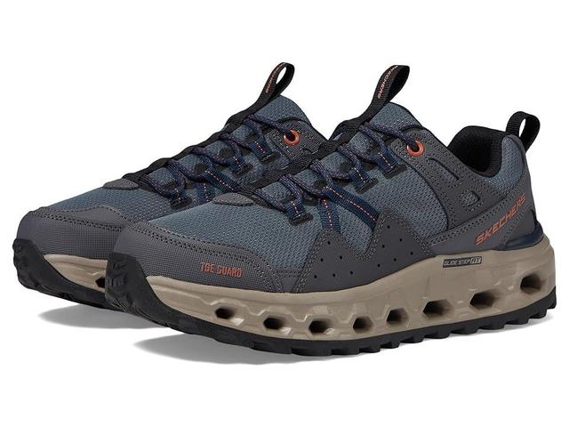 SKECHERS Glide-Step AT Sneaker Charcoal) Men's Shoes Product Image