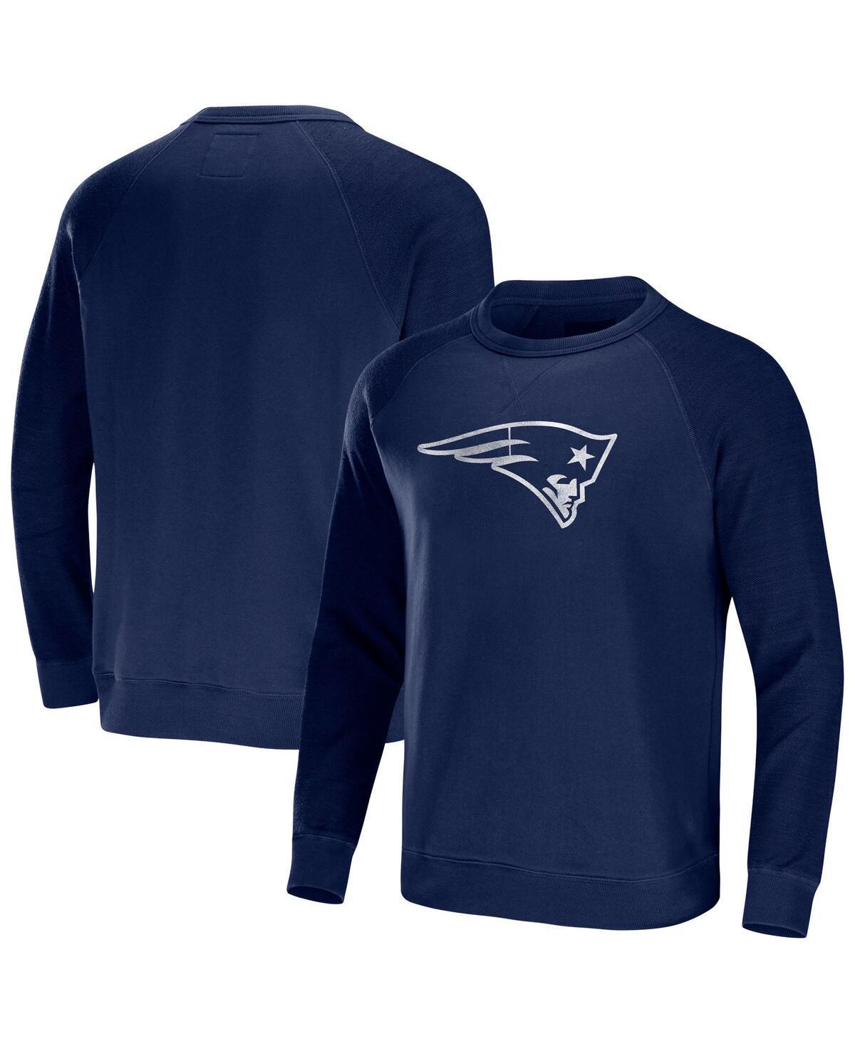 Mens NFL x Darius Rucker Collection by Fanatics Powder Blue Los Angeles Chargers Raglan Fleece Pullover Sweatshirt Product Image