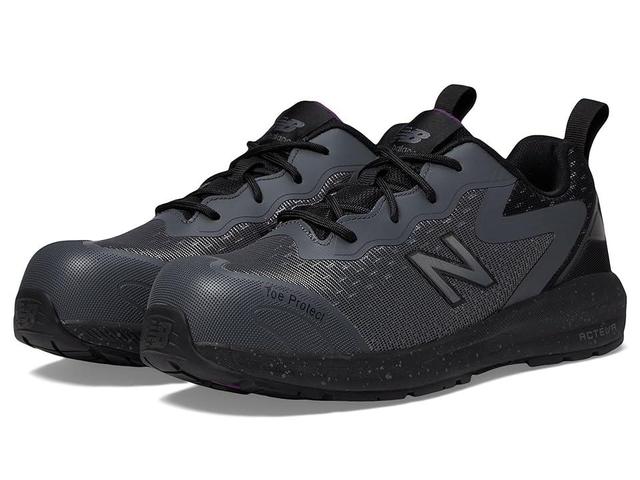 New Balance Work & Safety Logic Comp Toe SD10 SR (Grey/Black) Women's Shoes Product Image