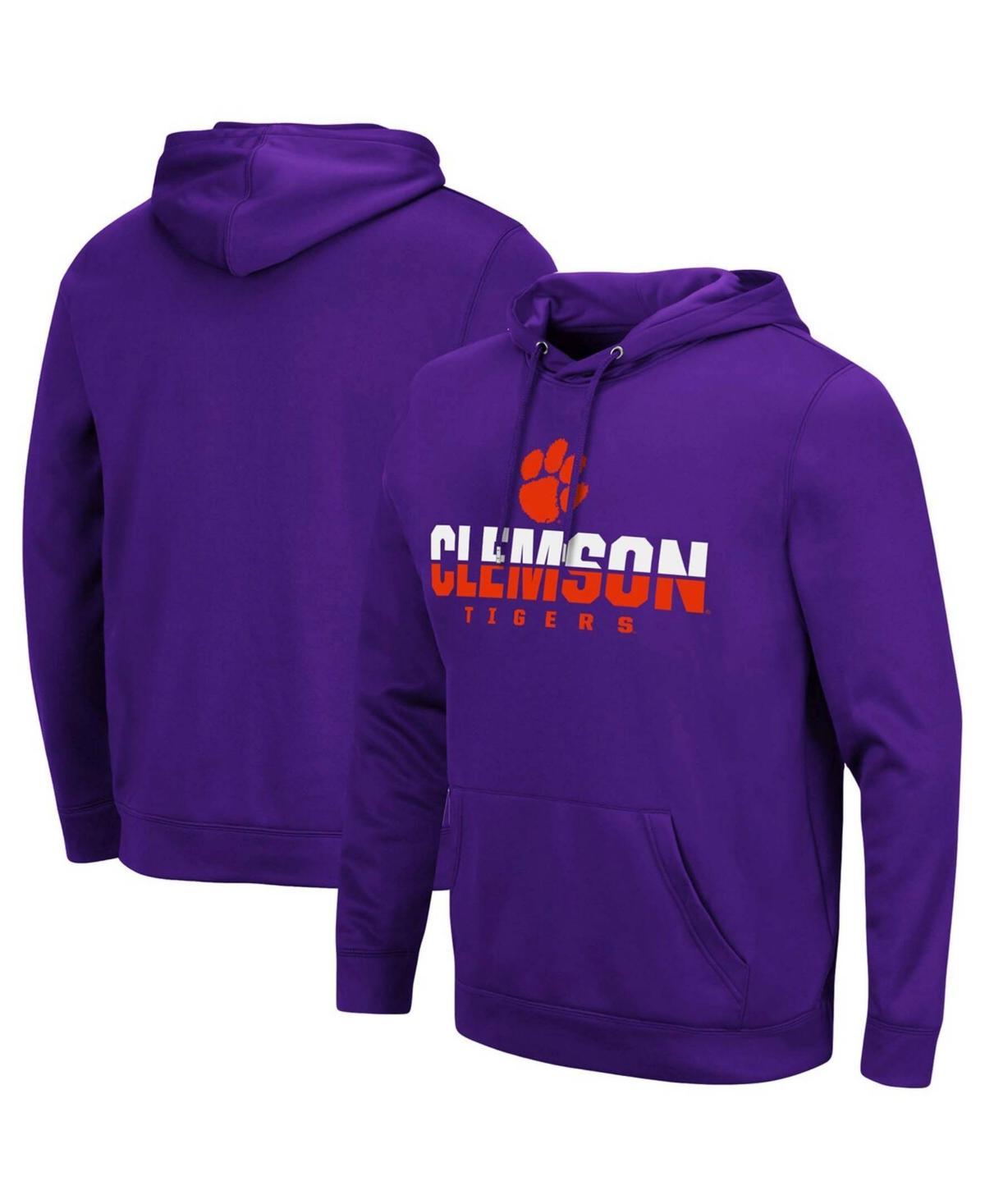 Colosseum Mens Clemson Tigers Lantern Pullover Hoodie Product Image