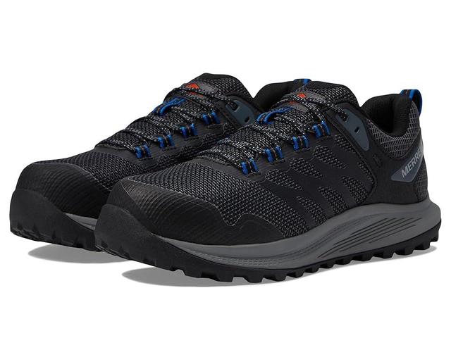 Merrell Work Nova 3 CF Blue) Men's Shoes Product Image