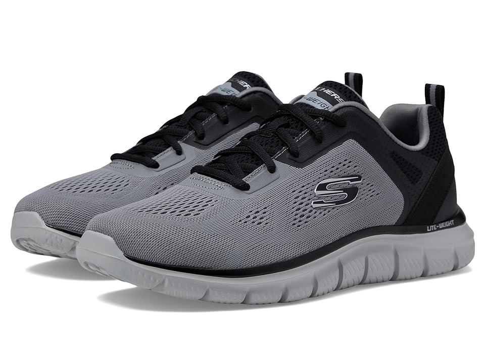 SKECHERS Track Broader Black) Men's Shoes Product Image