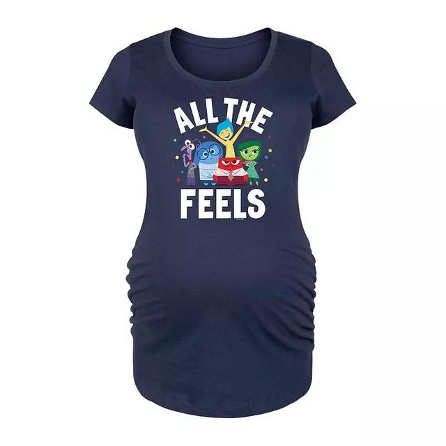 Disney / Pixars Inside Out Maternity All The Feels Graphic Tee, Womens Product Image