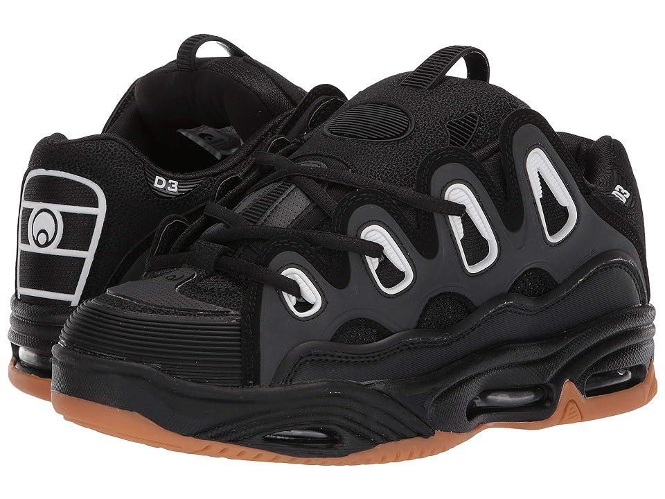 Osiris D3 2001 (Black/Gum) Men's Skate Shoes Product Image