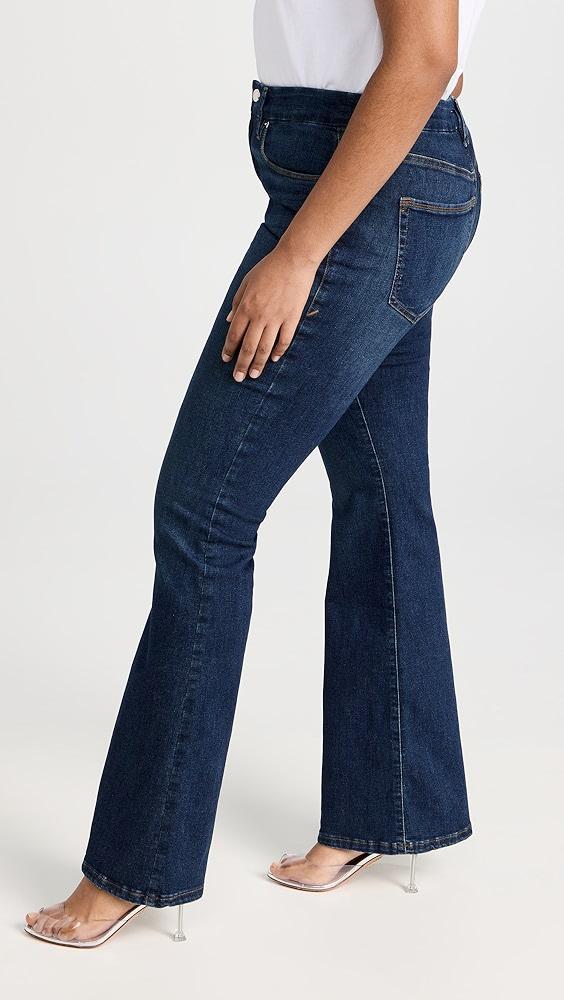 Good American Good Legs Flare Jeans | Shopbop Product Image