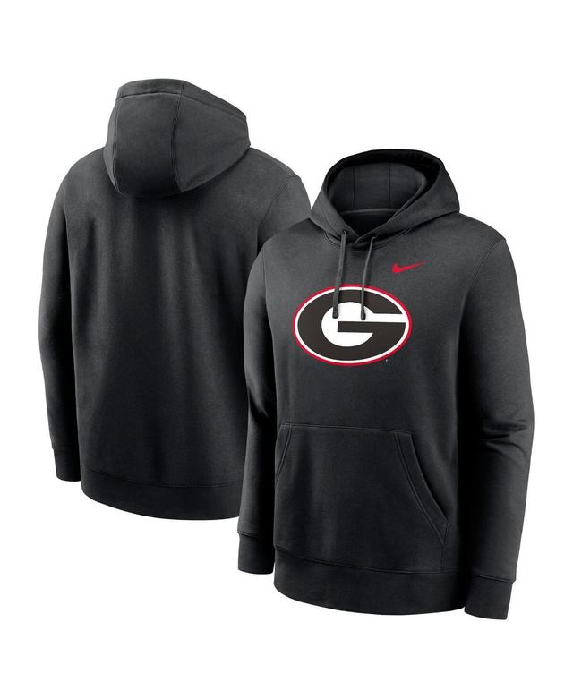 Nike Mens Crimson Alabama Crimson Tide Primetime Evergreen Club Fleece Pullover Hoodie Product Image