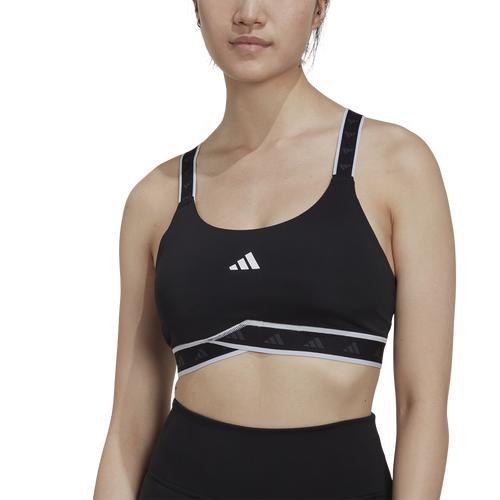 adidas Womens Techfit PWI Bra - White/Black Product Image