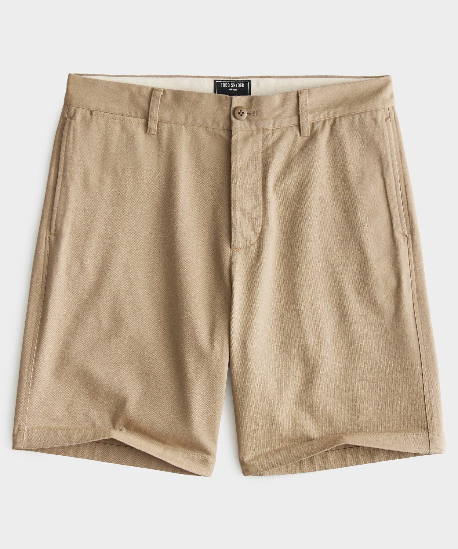 9" Relaxed Chino Short in Khaki Product Image