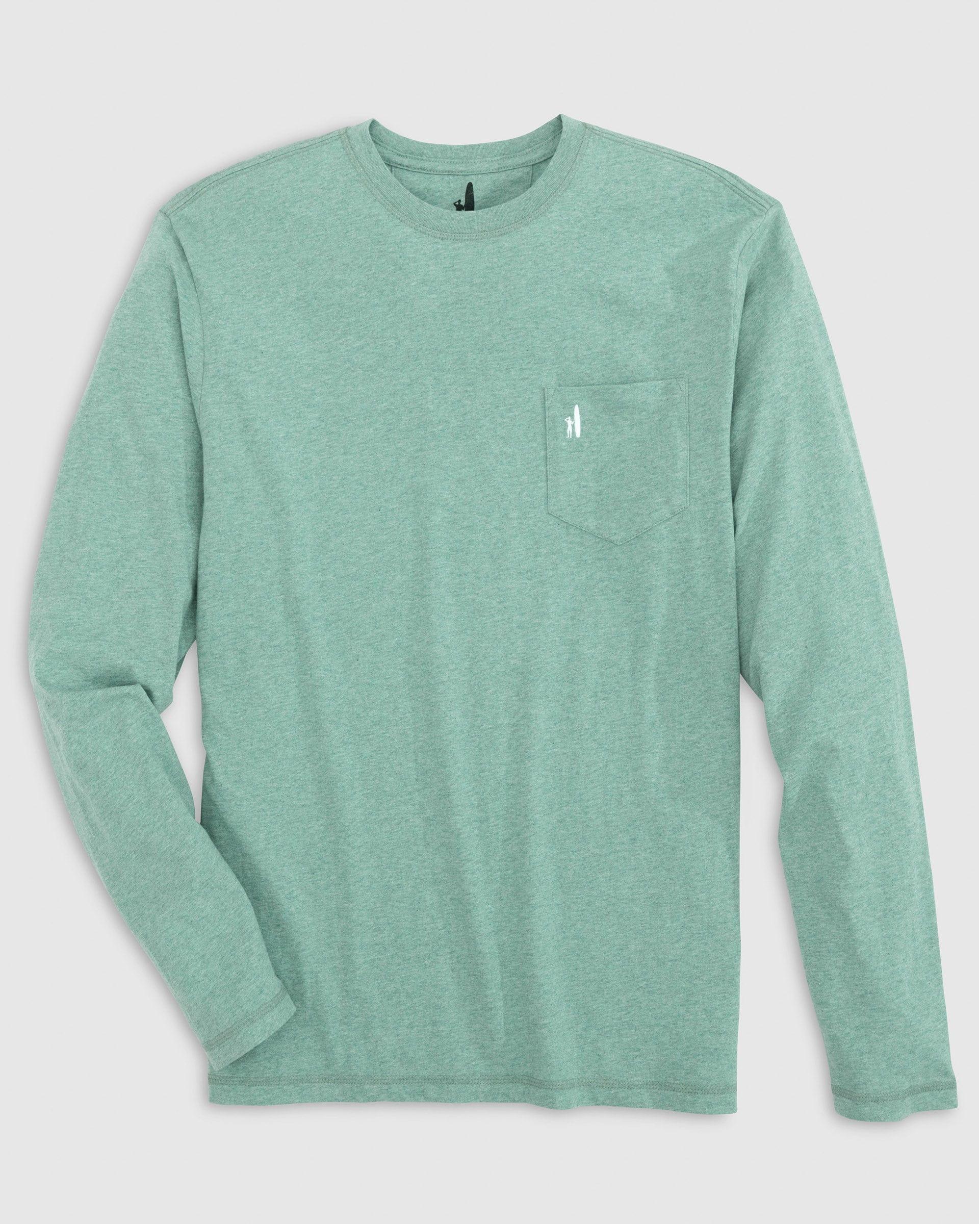 Heathered Brennan Long Sleeve T-Shirt Product Image