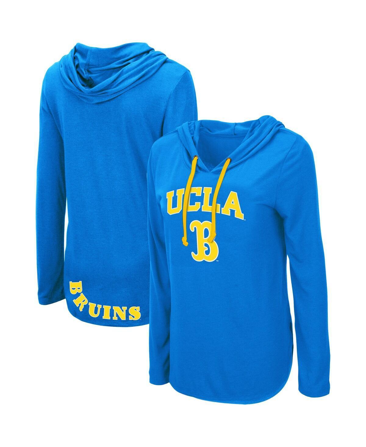 Womens Colosseum UCLA Bruins My Lover Lightweight Hooded Long Sleeve T-Shirt Product Image