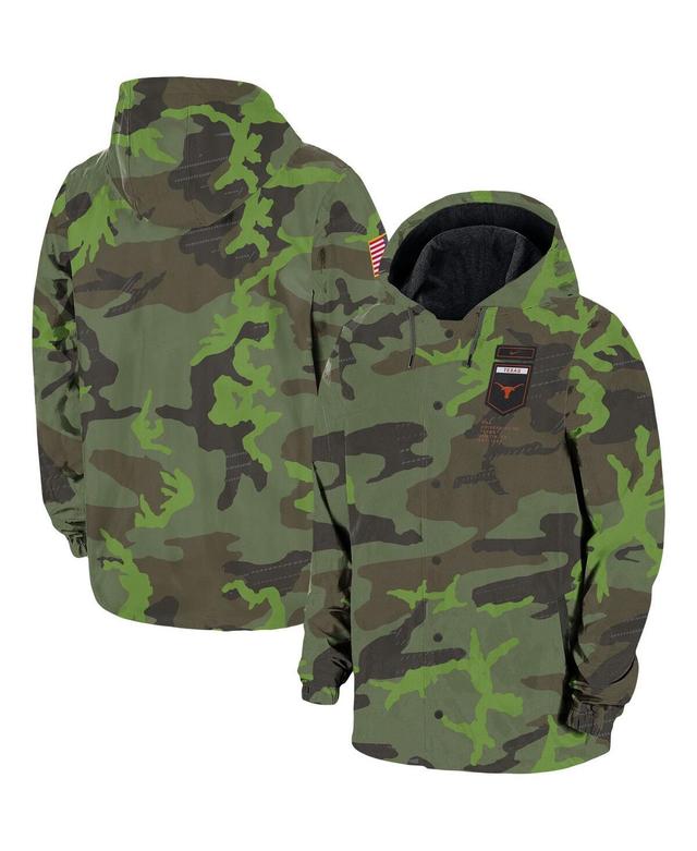 NIKE Men's  Camo Alabama Crimson Tide Hoodie Full-snap Jacket Product Image