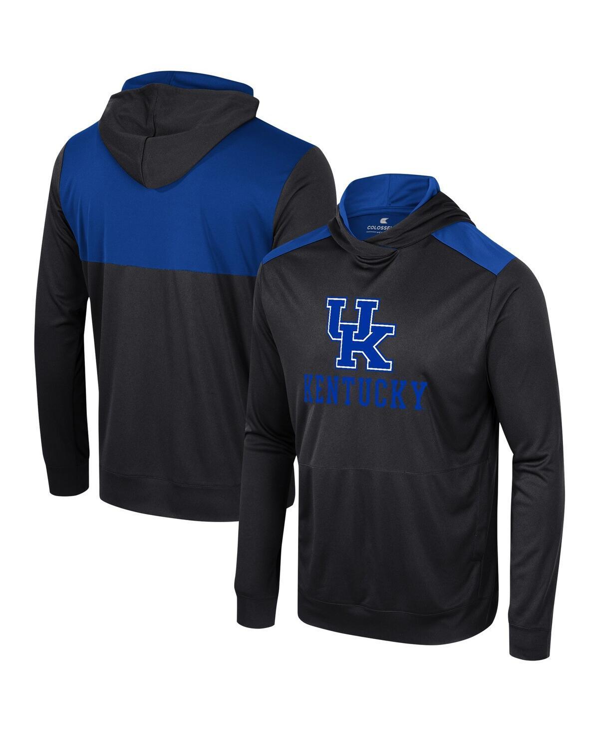 Mens Colosseum Kentucky Wildcats Warm Up Long Sleeve Hoodie T-Shirt Product Image