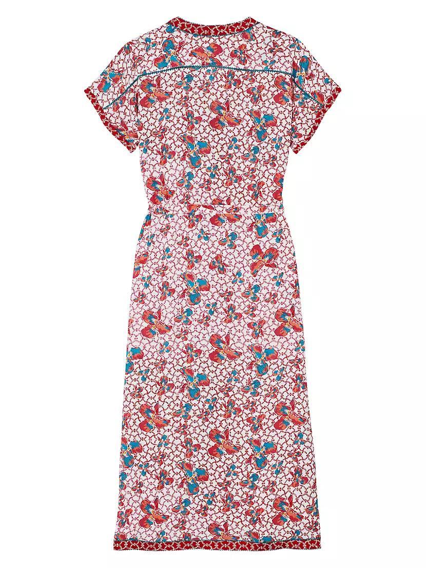 Mya Floral Midi-Dress Product Image