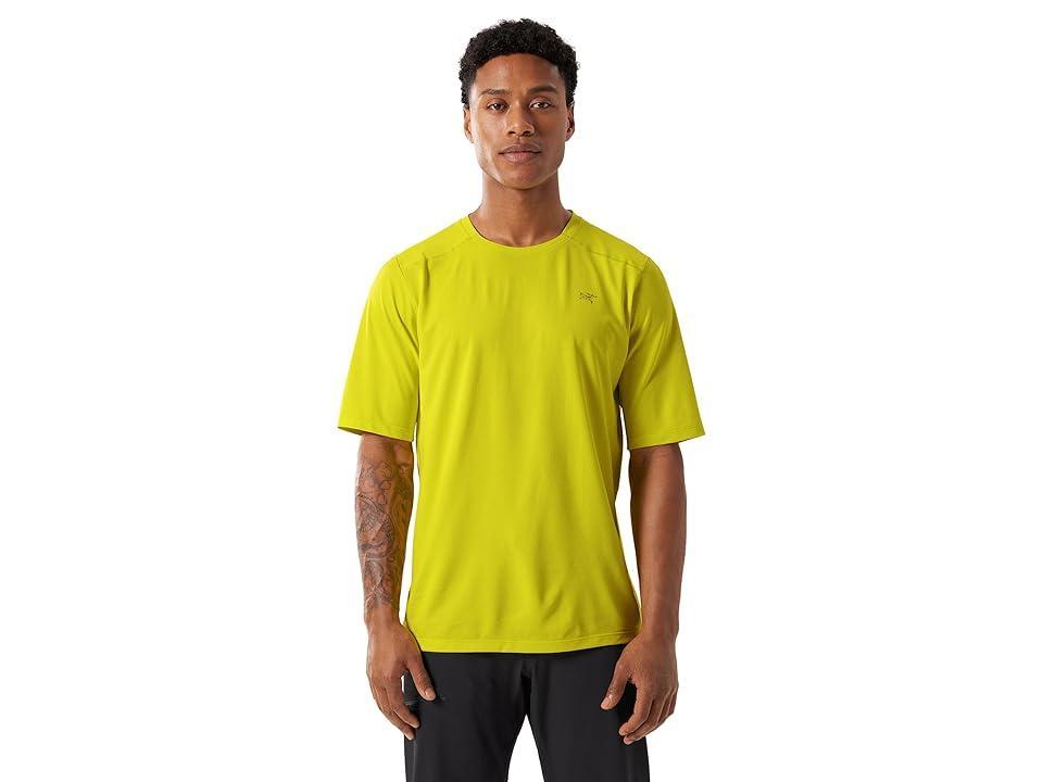 Arc'teryx Cormac Crew Short Sleeve (Atmos Heather) Men's Clothing Product Image