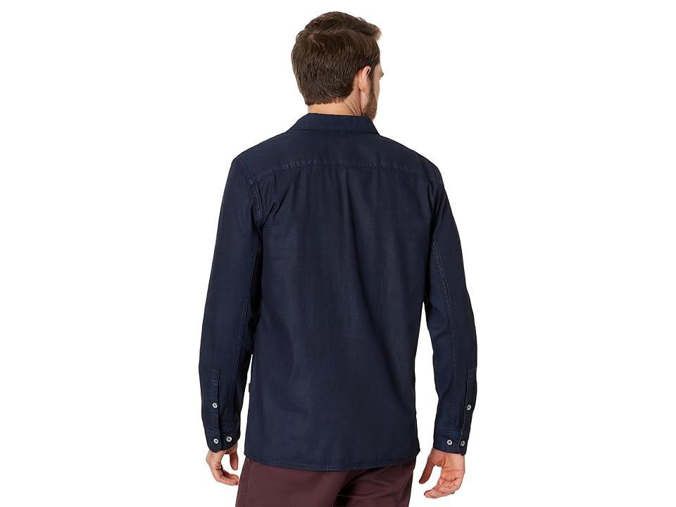 John Varvatos Cole Coated Denim Button-Up Shirt Product Image