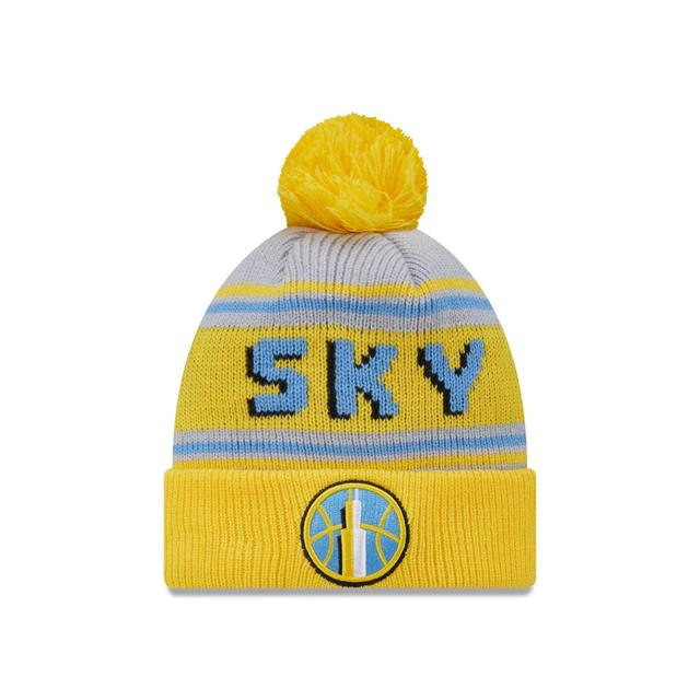 Chicago Sky 2024 Team Pom Knit Hat Male Product Image