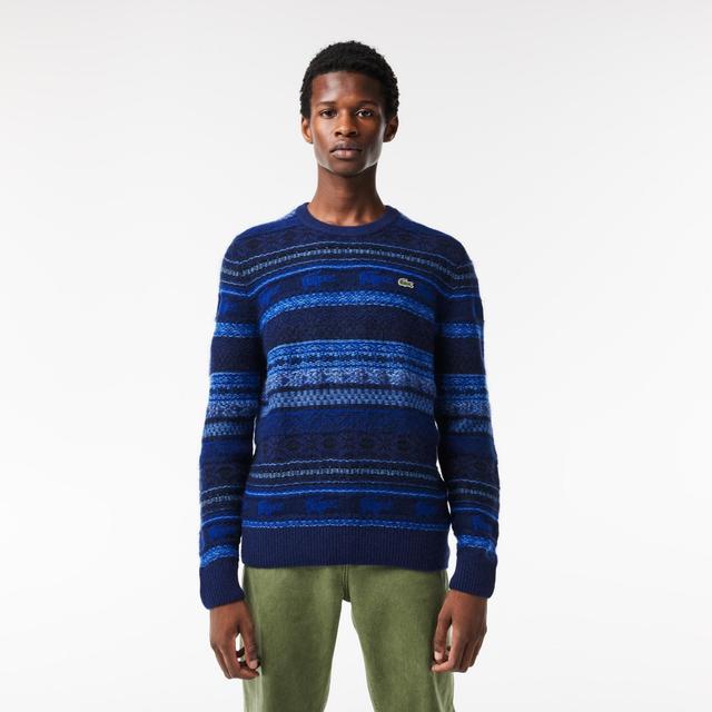 Men's Fair Isle Alpaca and Wool Blend Sweater Product Image