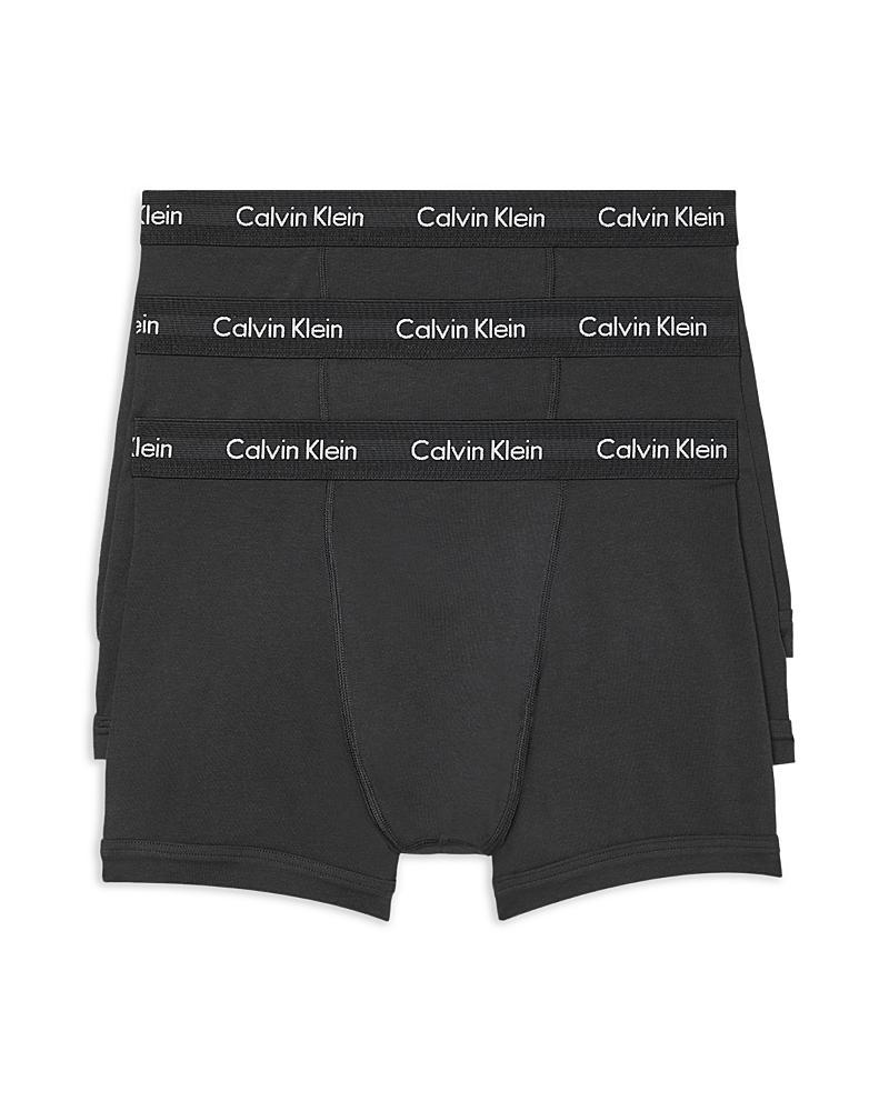 Calvin Klein Cotton Stretch Solid Boxer Briefs 3 Product Image