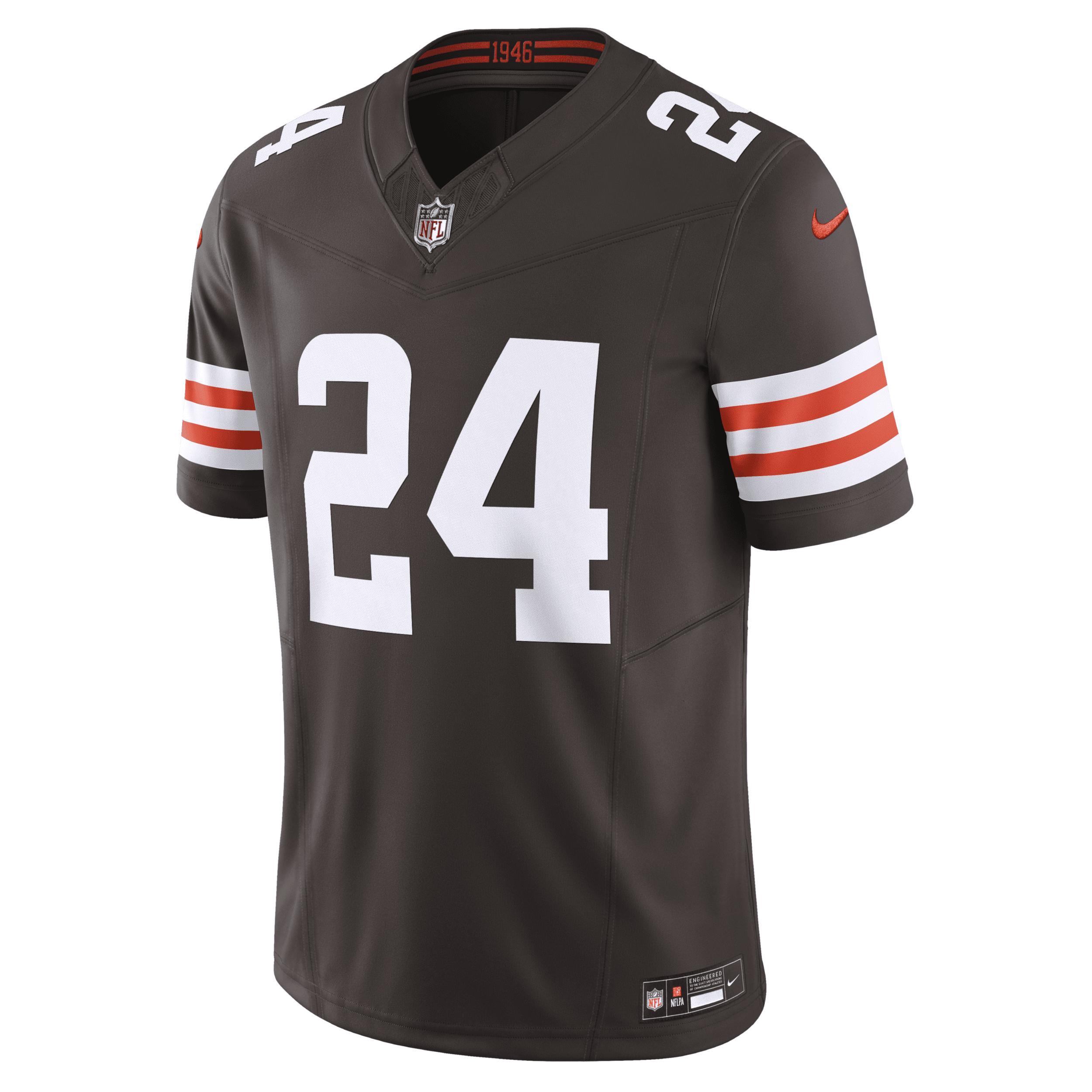 Mens Nike Nick Chubb Cleveland s Vapor F.U.S.E. Limited Jersey Product Image