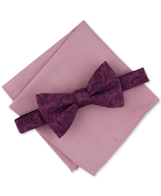 Bar Iii Mens 2-Pc. Edken Bow Tie & Pocket Square Set, Created for Macys Product Image