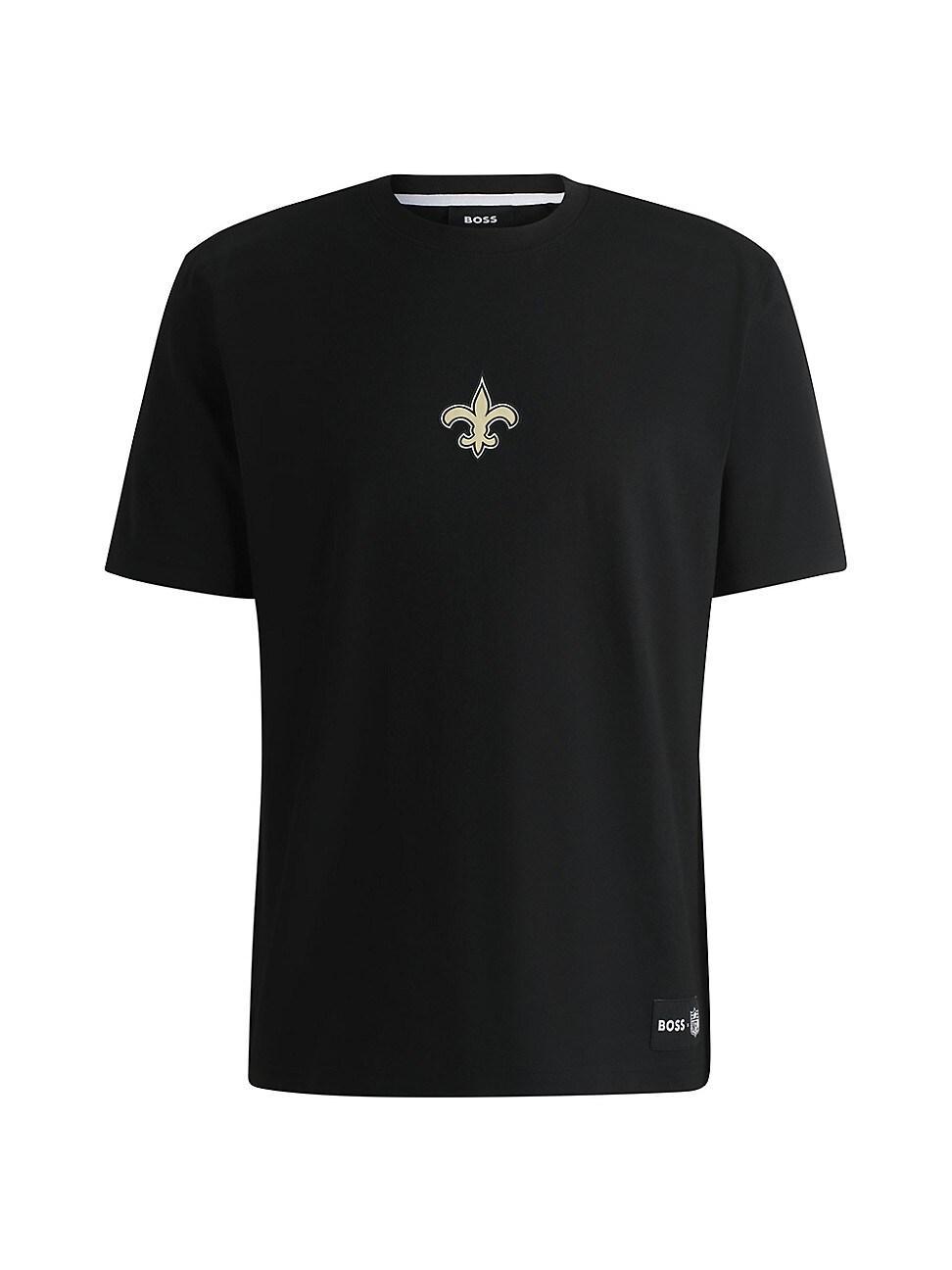 Mens BOSS x NFL Stretch Cotton T-Shirt with Special Branding Product Image