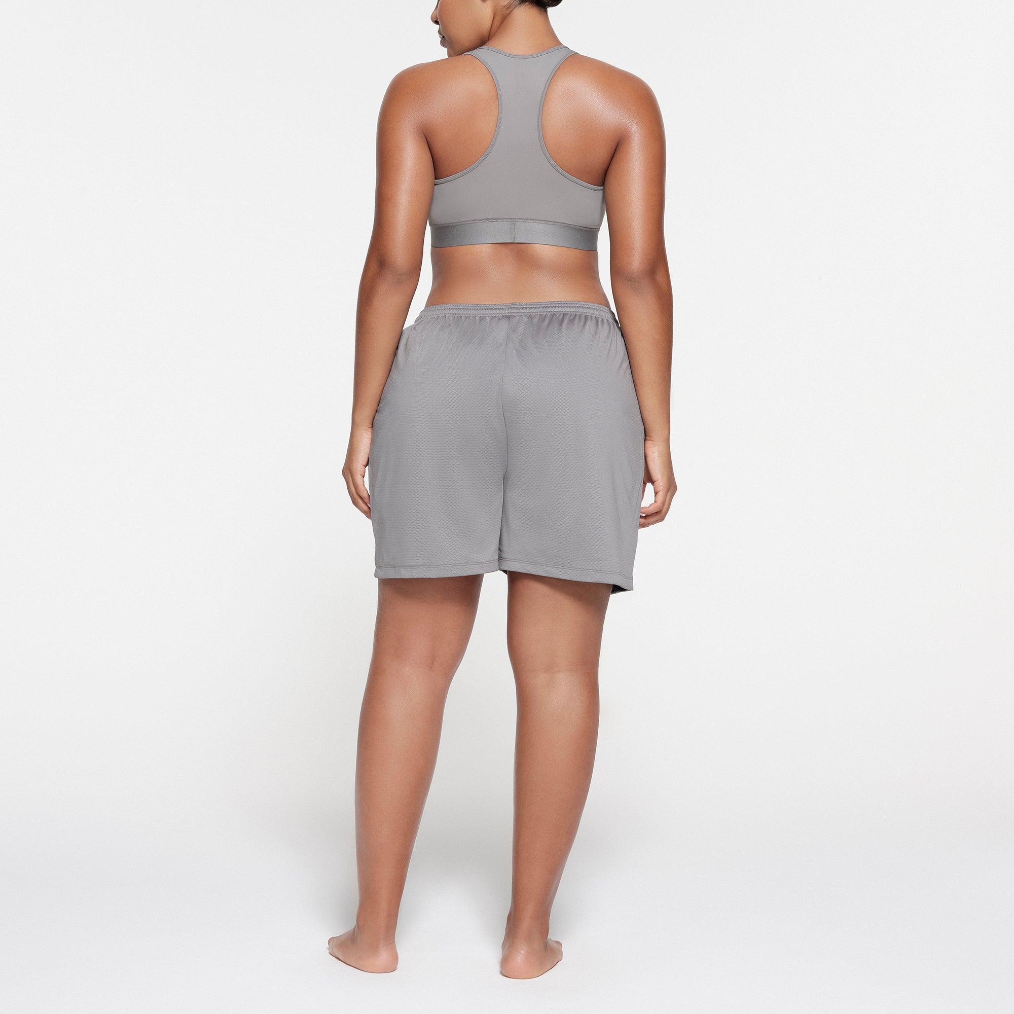 SKIMS TRACK MESH OVERSIZED SHORT | PACIFIC Product Image